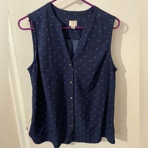 A New Day Polka Dot Top